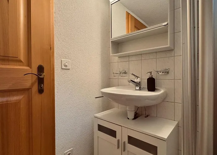 Gemuetliches Rosa An Der Langlaufloipe